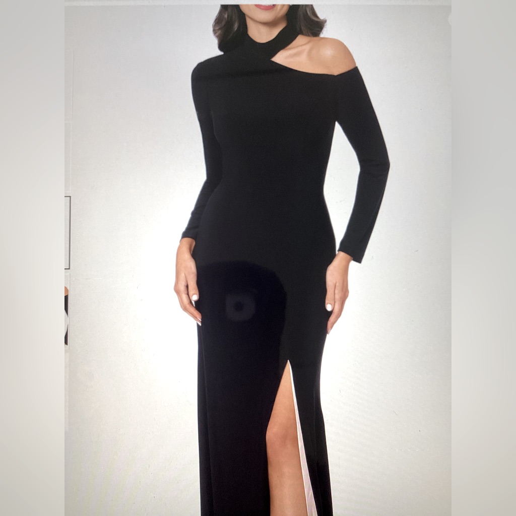 Xscape Women’s Off One Shoulder Long Dress